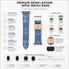 Luxury Apple Watch Band Strap Series 2 3 4 5 6 7 8 9 10 11se Ultra 2 3 L Denim V