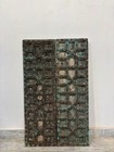 Geometric Window Panel   Wooden Wall Art Window Frame   Modern Boho Window Decor