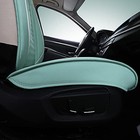 Outos Luxury Leather Auto Car Seat Covers 5 Seats Full Set Light Green
