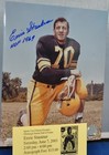 Ernie Stautner 8 X 10 Signed Photo Pittsburgh Steelers Hof 1969 Photo File Nfl