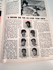      1949 Cleveland Indians Program V Red Sox Ted W  Unscored High Grade      