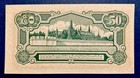 Thailand 50 Stang  1942 Unc  Note King Rama  Very Scarce In Unc