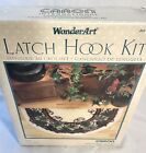 Vtg New Sealed Hook Rug Kit Caron Wonder Art Latch 4783 Ivy 16  X 33  Nos Crafts