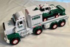 Vintage 2013 Hess Toy Truck  And Tractor - Multiple Sound Features - New In Box
