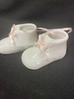 Baby Girl Personalized Porcelain Ornament Baby Shoes Weight Name Length Date Exc