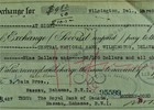 1938 Antique Modern-bond Bank America Check Wilmington De Exchange Nassau Bahama