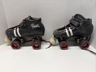 Riedell  Quad Roller Speed Skates Sure Grip Motion Wheels Men   s Size 6 
