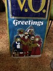 Vintage Seagrams Vo Canadian Whiskey Seasons Greetings Shiny Foil Advertising