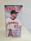 Mike Trout Los Angeles Angels Throwback Bobble Sga Bobblehead