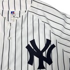 Vintage 90s New York Yankees Mlb Derek Jeter  2 Russell Jersey Size Xl