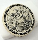 Progresso Advertising Pinback Button Soup Pasta Chef Pin Vintage 1970s