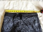 Travis Mathew Board Shorts Mens 32 Black Palm Leaf Stretch Swim Trunks Nwot