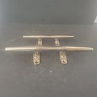 Vintage Chrome Plated Boat Cleats Set Of 2