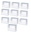 Made In Japan Capsule Toy Key Chain Display Case Set Of 10 Gacha Gashapon New