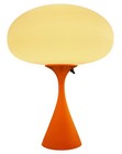 Mid Century Design Table Lamp By Designline In Orange - Retro Mushroom Lamps
