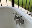 Crane Stamped January 31  1923  Cast Iron Clawfoot Bathtub
