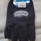 Forever Collectibles San Antonio Spurs Men s Black Gloves