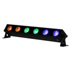 American Dj Adj Ubl6h Ip20 6x20 Watt Led Rgbal Dmx Oled Display Wash Light