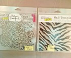 Tcw Crafters Workshop Belzer Designs 6 X 6 Stencil 14 Designs  a2 