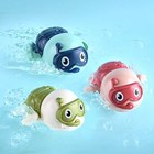 3 Pack Swimming Turtle Baby Bath Toys For Toddler 1-32025 Bath Toys Water Poo   