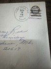 Vintage Hallmark Birthday Greeting Card 1977 Postmarked With Envelope