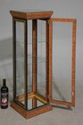 French Vitrine   Display Cabinet With Mirrored Top 38 75  Tall