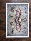 Avenged Sevenfold Nightmare 2010 Signed Lithograph 4 Autos Book Cd Box Set