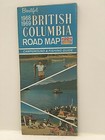 Vintageroad  Map - 1968-1969 British Columbia  Canada  Ex Condition  Z1