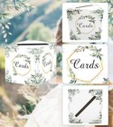 Greenery Floral Money Card Box Gift Holder For Wedding Reception Green 