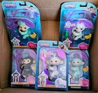 Lot Of 5 Fingerlings Baby Monkeys New Authentic Wowwee Sugar  Finn  Sophie  Zoe