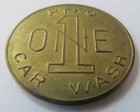 Vintage Ryko  one Car Wash  Token  Lot A