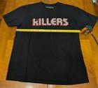 The Killers Black Xxl Band Logo T-shirt Rock   Pop Music Artist Band Merchandise