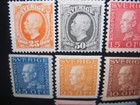 Sweden 1904 48- Small Collection Of 18 Different Stamps Mlh