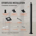 36  Stainless Steel Cable Rail Post - 2 x2  Deck Railing Post W hardware