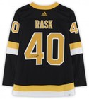 Framed Tuukka Rask Boston Bruins Signed Black Alternate Adidas Authentic Jersey