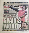 New York Post July 20  2026 Newspaper Spain Reigns          World Cup Fifa Soccer     