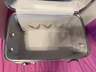 American Tourister Blue Train Travel Makeup Cosmetic Case 1960 s W  Tray Vintage