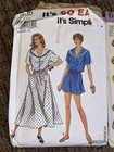 Vintage 1970s Simplicity Sewing Pattern Lot 3 Pc 8389 6525 8230  Womens Dress