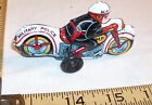 Military Police Motorcycle Tin Friction Toy Japan
