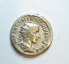 Gordian Iii 238ad Silver Genuine Ancient Roman Coin Mars
