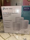 Brand New Sealed Tp-link Deco W8100 Ax2700 Whole Home Mesh Wifi 6 System