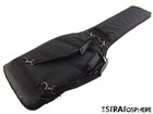 Fender Deluxe Padded P J Bass Padded Gig Bag Parts Black Flat Bottom
