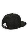 Paper Planes Original Crown Snapback Hat   Black With Black Undervisor