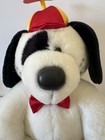 Vintage Dakin Puppy Dog Plush Propeller Hat Dalmatian Stuffed Animal Rare 1987