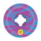 Santa Cruz Slime Balls Brains Skateboard Wheels 99a 54mm Blue purple Swirl