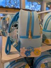 New    2025 Disney Parks Stitch Scrump Flowers Ukulele Loungefly Mini Backpack Wdw