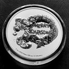 2021 Niue 1 Oz Silver  2 Disney Mickey Mouse Merry Christmas Bu Gift