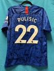 Men s Nike Chelsea Fc 2019 2020 Jersey Pulisic  22 Size Large Preowned Soccer