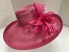  108 Bellissima Spring Summer Easter Church Wedding Derby Hat  Bh312402 Fuchsia