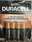 Duracell Dx1500 Aa 2000 Mah Nimh Rechargeable Batteries - 4 Count
